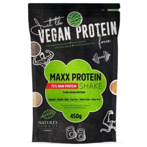 Pudra proteica vegetala ecologica, 450g, Nutrisslim