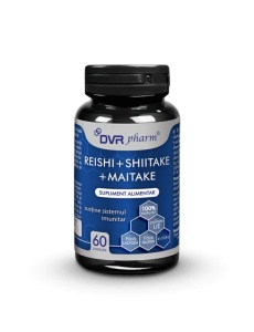 Reishi, Shiitake, Maitake, 60 capsule, DVR Pharm - Img 1