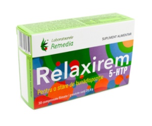 Relaxirem 5-HTP 80mg x 30cpr