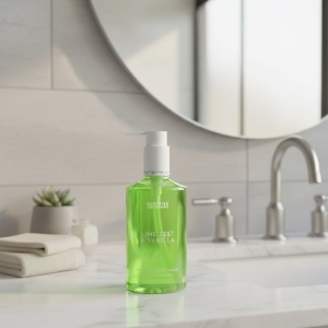 Săpun lichid Lime Zest & Vanilla cu dozator pompă, parfum de lime și vanilie