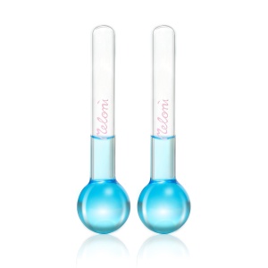 Set 2 globuri cryo albastru, Meloni