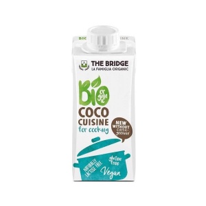 Smântână vegetală bio, 200ml, The Bridge - Img 2