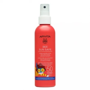 Spray cu protectie solara SPF50 pentru copii Bee Sun Safe, 200ml, Apivita