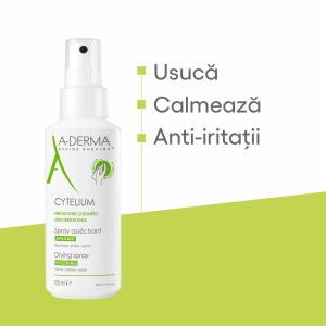 Spray pentru piele iritata Cytelium, 100 ml, A-Derma - Img 3
