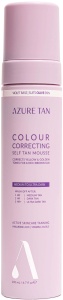 Spuma autobronzanta - Baza violet Mediu spre inchis, 200ml, Azure Tan