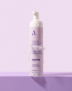Spuma autobronzanta - Baza violet ultra inchis, 200ml, Azure Tan - Img 2