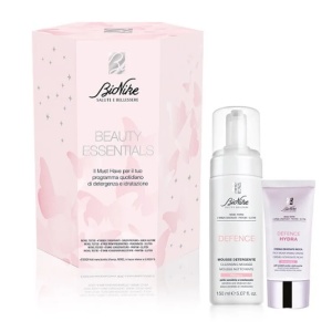 Spuma demachianta 150 ml + crema hidratanta grasa 50 ml, Gift Box Defence Beauty Esential, Bionike