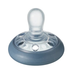 Suzeta Closer to Nature BLP gri inchis/gri deschis, 0-6L, 2 bucati, TT 0353, Tommee Tippee - Img 4