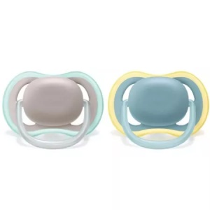 Suzete din silicon Ultra Air baieti 18l+, 2 bucati, SCF349/01, Philips Avent - Img 2