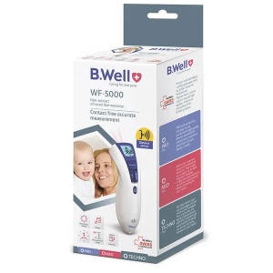 Termometru medical electronic cu infrarosu ,non-contact, multifunctional WF-5000, B.Well - Img 2