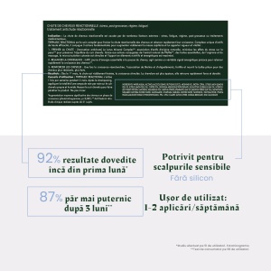 Tratament impotriva caderii parului Triphasic Reactional, 12 fiole x 5 ml, Rene Furterer - Img 3