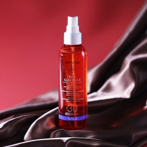 Ulei de accelerare bronz cu SPF30 Bee Sun Safe, 200ml, Apivita - Img 2