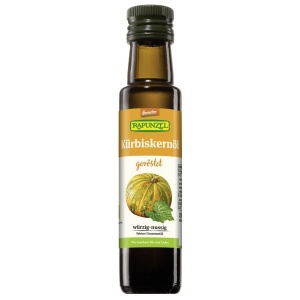Ulei din seminte de dovleac prajit ECO, 100ml, Rapunzel