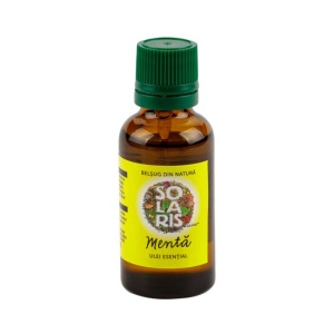 Ulei esential Menta, 30ml, Solaris