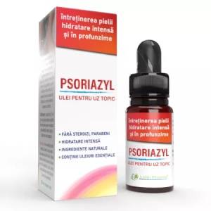 Ulei Psoriazyl, 30ml, Justin Pharma