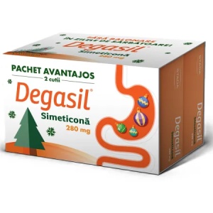 W-Degasil 280mg, 32cps + 32cps, pachet avantajos