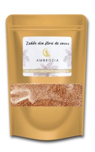 Zahar din flori de cocos, 220 g, Hiper Ambrozia