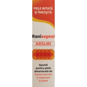 Zdrovit Raniseptol spuma arsuri x 150ml
