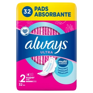 Absorbante Always Ultra Super, Marimea 2, 32 buc, P&G