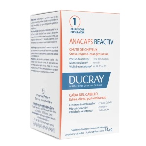 Anacaps Reactiv, 30 capsule, Ducray