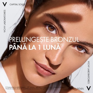 Apa de protectie solara pentru un bronz sporit Capital Soleil SPF30, 200ml, Vichy - Img 4