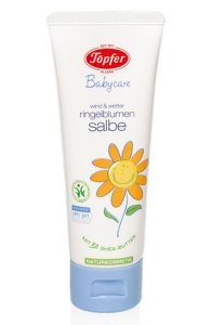 Balsam Bio pentru copii piele uscata protectie vant si intemperii, 75 ml, Topfer