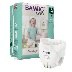 Bambo Nature Pants Junior nr 4 (7-14kg) x 20buc - Img 2