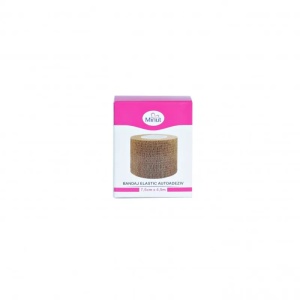 Bandaj elastic autoadeziv neutru 7,5cm x 4,5m, Minut