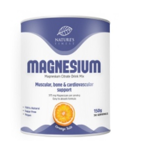 Bautura mangneziu 375mg 150g (Nature`s Finest)
