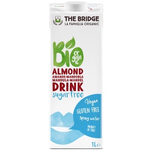 Bautura vegetala bio din migdale 3%, 1L, The Bridge