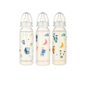 Biberon inel fosforescent, 240ml, 47011, Baby Nova