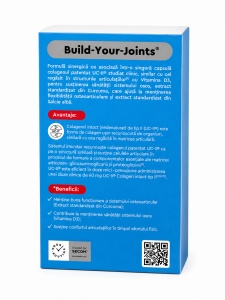 Build Your Joints Good Routine, 30 Capsule + Sticlă Cadou, Secom 2