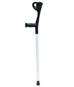 Carja cu sprijin pentru antebrat, negru, CMG-937LBR, Medico