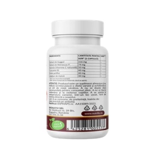 Colesterol Formula Pro (cu monacolina K si polen), 30cps. veg., Nutrific - Img 2