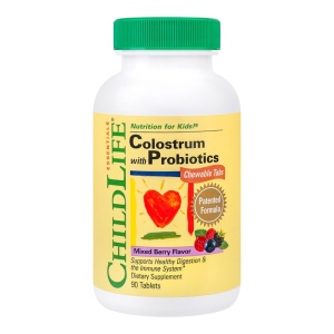 Colostrum Plus Probiotics Chewable, 90tb, Secom