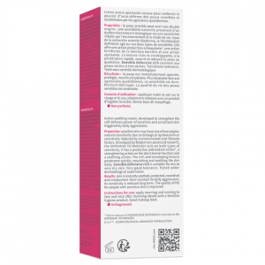 Crema calmanta Sensibio Defensive Rich, 40ml, Bioderma - Img 2