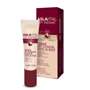 Crema Lift Intensiv contur ochi si buze Lift Instant, 15ml, 160, Aslavital