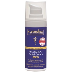 Crema Med pentru tratamentul eczemei faciale, 50ml, Allergika