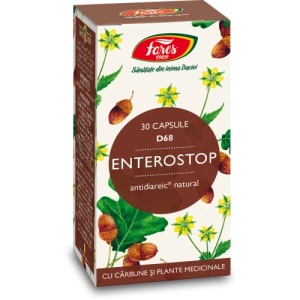 Enterostop, D68, 30 capsule, Fares - Img 1