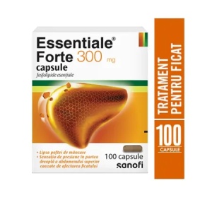 Essentiale Forte 300mg, 100 capsule, Opella