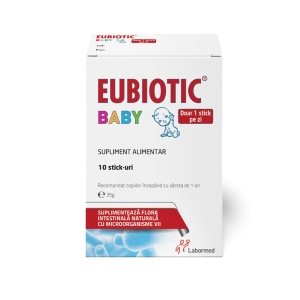 Eubiotic Baby, supliment alimentar, 10 stickuri, Labormed - Img 2