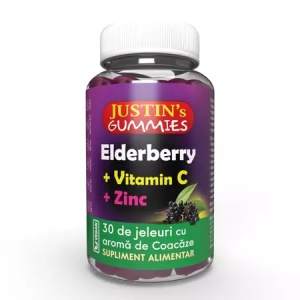 Extract de soc + Vitamina C + Zinc, 30 jeleuri, Justin Pharma