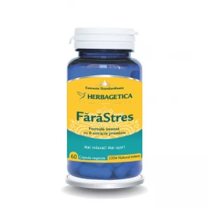 Fara Stres, 60 capsule, Herbagetica