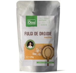 Fulgi drojdie inactiva eco, 125g Obio
