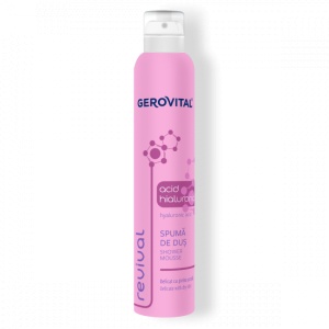 GEROVITAL Spuma de dus Acid Hialuronic, 200ml, 3800