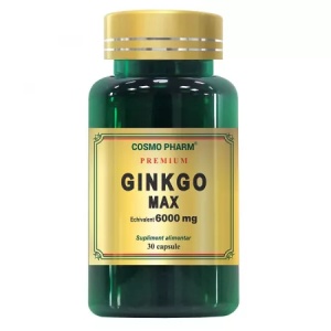 Ginkgo Prim Max Premium 6000mg, 30 capsule, Cosmopharm