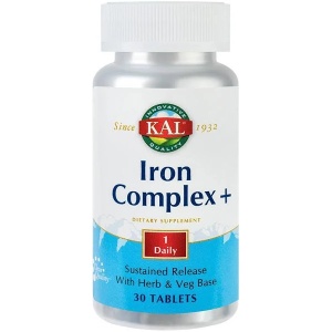 Iron Complex, 30 tablete, KAL