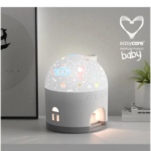 Lampa de veghe 3 in 1 "Casuta din povesti" cu proiectii pentru copii, EASY00228, Easycare baby - Img 2