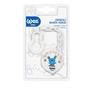 Lantisor pentru suzeta cu desen, 1 bucata, Wee Baby - Img 1