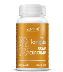 Longvida Brain Curcumin, 500mg, 30 capsule, Zenyth